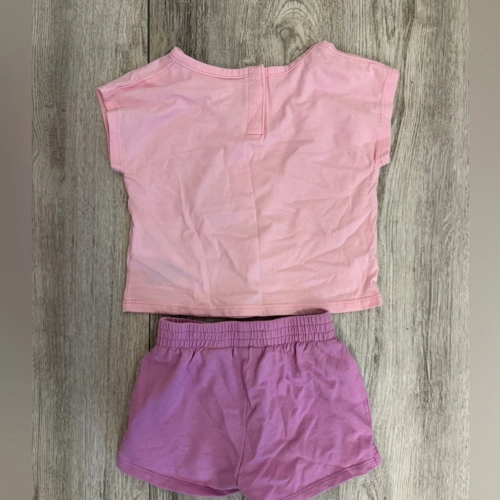 Converse Pink and purple Toddler Outfit